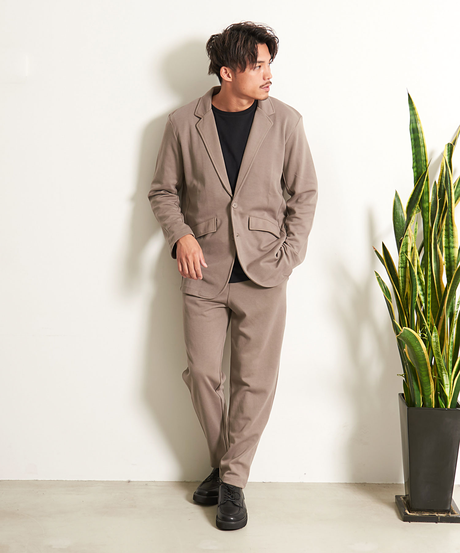 セットアップ(ベージュ)のメンズファッション通販 - d fashion