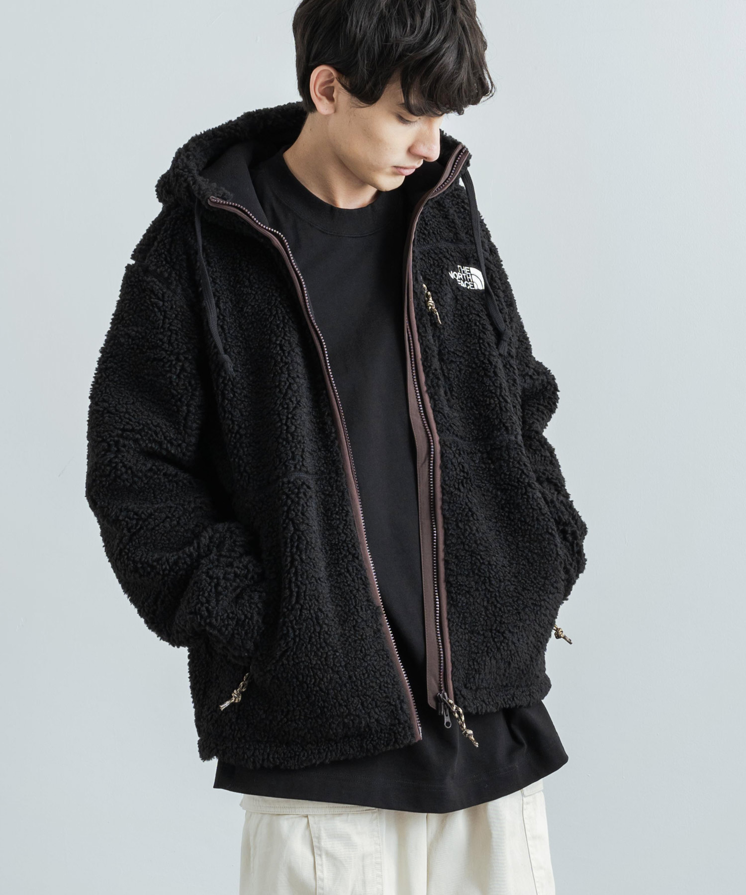 THE NORTH FACE ノースフェイス 韓国 PLAY GREEN FLEECE HOODIE