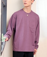 TopIsm/USAコットン ヘビーウェイト 長袖 Tシャツ メンズ  ポケット付 カットソー/504342365