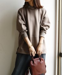 and it_/アンドイット and it_ スクーバパーカー パーカー レディース トップス 秋 冬 春 厚手 長袖 シンプル カジュアル ハリ感 上品 綺麗め きれいめ ポ/504324795
