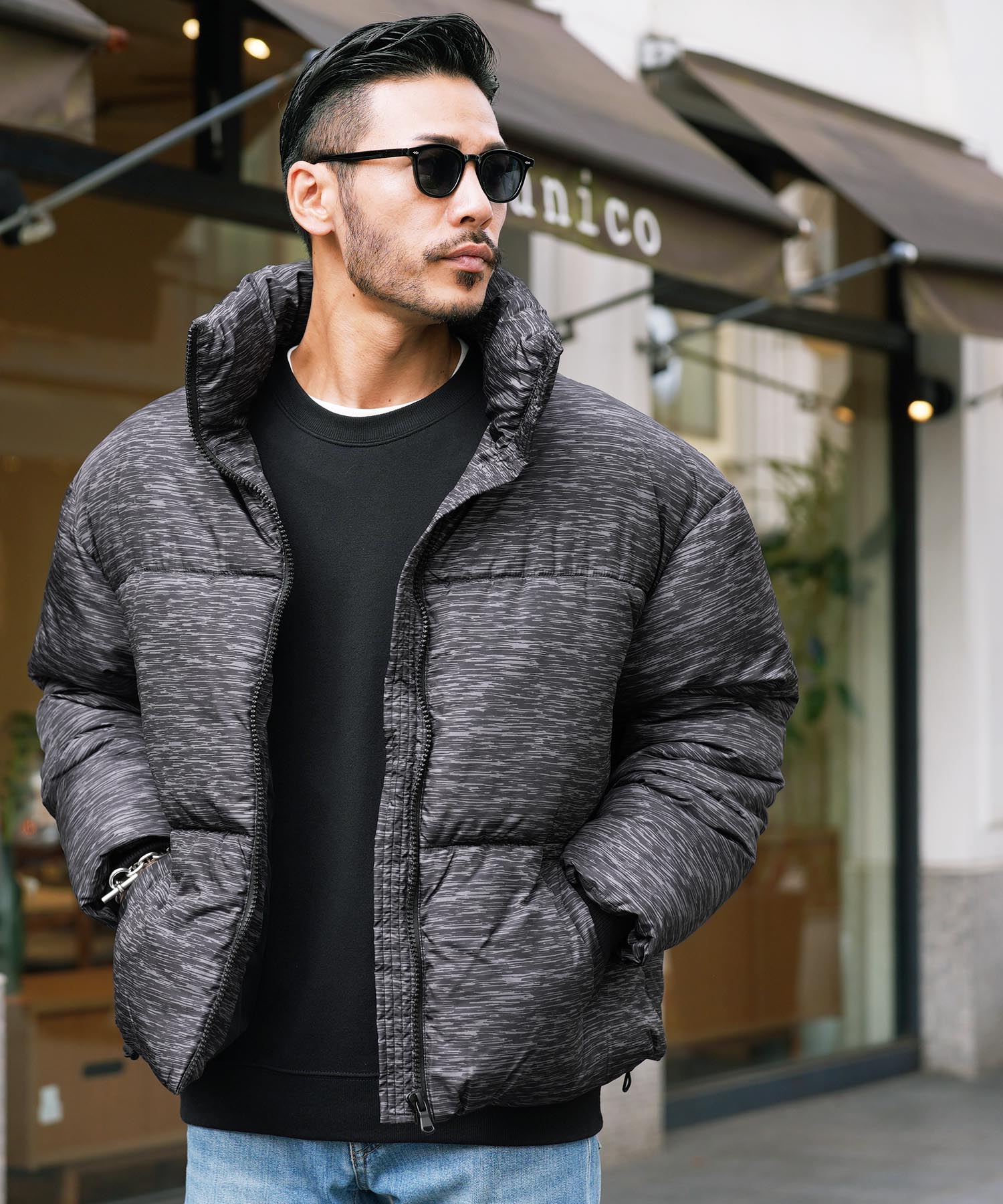 ジギーズショップ JIGGYS SHOP 2タイプ中綿ブルゾンジャケット ジギーズショップ JIGGYS SHOP 2タイプ中綿ブルゾンジャケット
