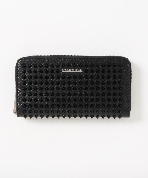 スタッズラウンドZIP WALLET