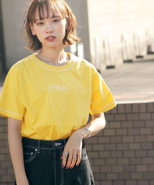 セール】【fh7719】FILA ステッチルーズTシャツ(504334071) | ジップファイブ(ZIP FIVE) - d fashion