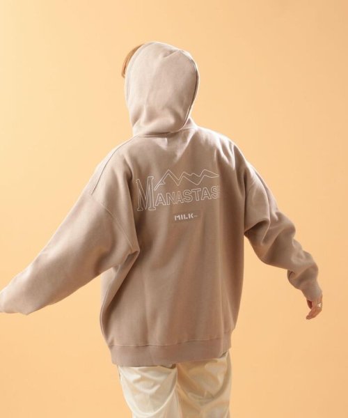 セール Milkfed Manastash ミルクフェド マナスタッシュ Sweat Hoodie スウェットフーディー パーカー ビーバー Beaver D Fashion