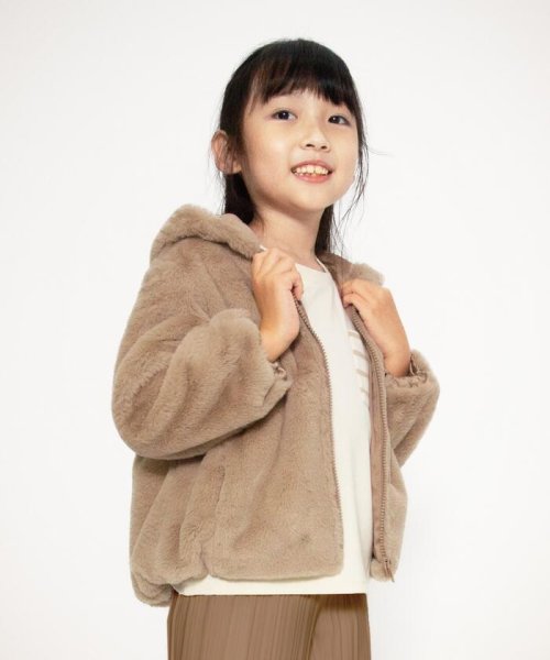 セール フェイクファー ブルゾン コムサイズム キッズ Comme Ca Ism Kids D Fashion