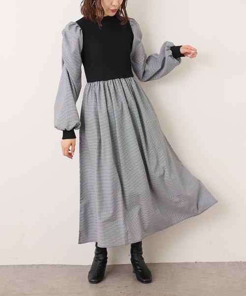 セール ガンクラブチェック ドッキングワンピース ナイスクラップ アウトレット Nice Claup Outlet D Fashion セール ガンクラブチェック ドッキングワンピース ナイスクラップ アウトレット Nice Claup Outlet D Fashion