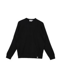 Carhartt/カーハート carhartt WIP ニット セーター 長袖 メンズ 無地 PLAYOFF SWEATER ブラック グレー ネイビー ブルー パープル 黒 I/504352837