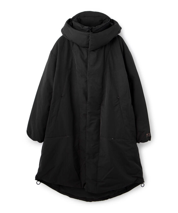 クーポン】Y－3/ワイスリー/M CH2 SUEDED POLY DOWN JACKET /ロング