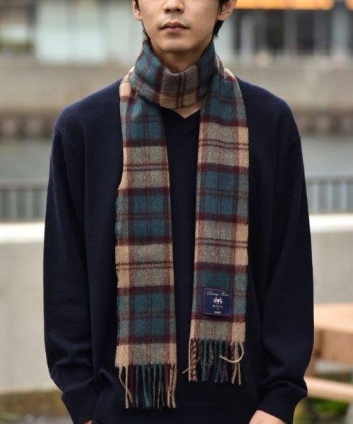 セール Ships Moon チェックマフラー シップス メン Ships Men D Fashion