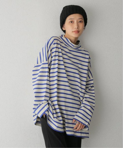 《別注》【ARMEN/アーメン】 L/SL DROP SHOULDER :モックネック