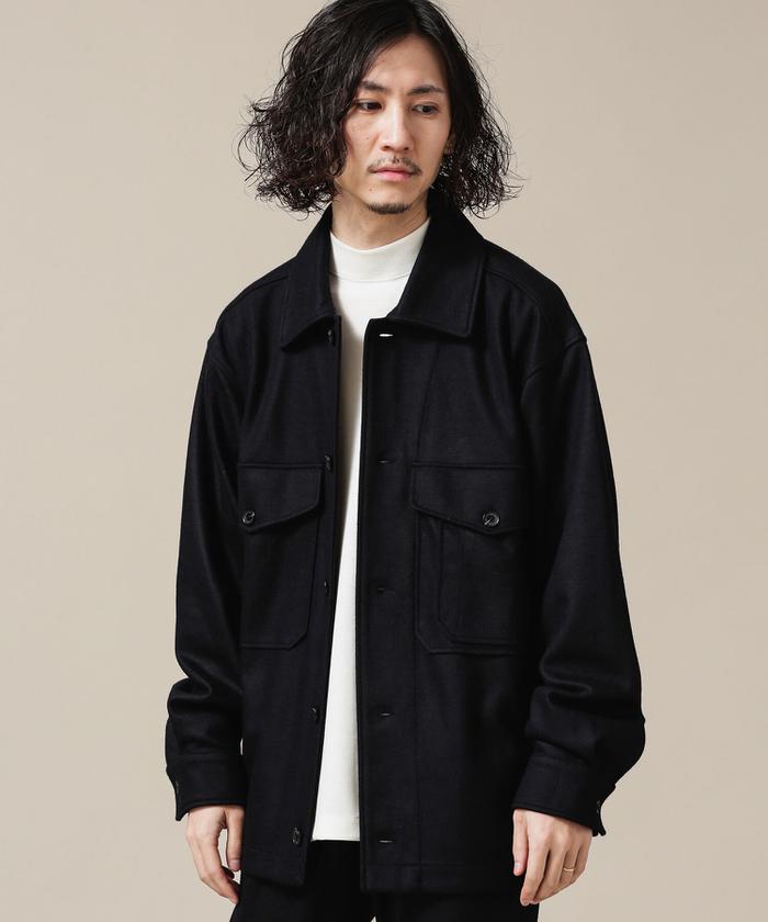 セール 70%OFF】ウール混ダンボールニットブルゾン(セットアップ