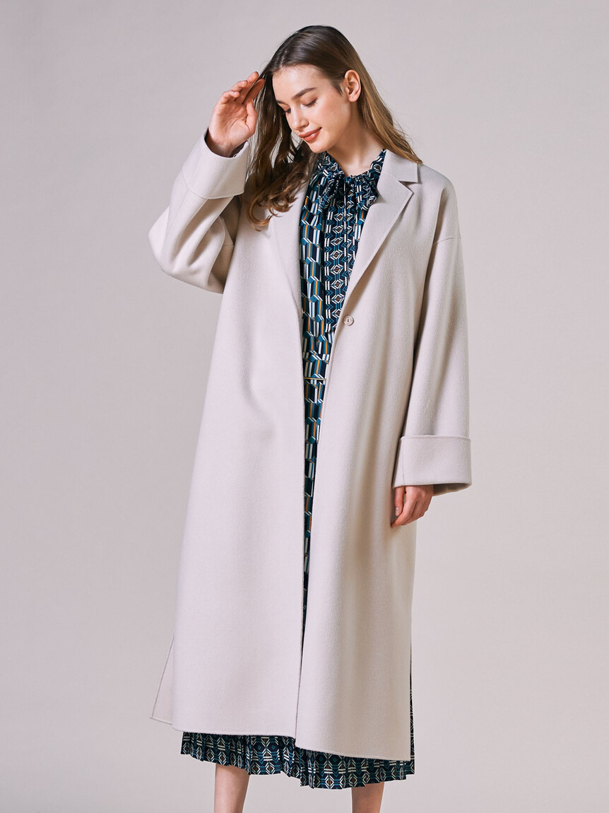 DIEGO M レディス リバーシブルAラインコートMade in Italy DIEGO M – DIEGO M STORE