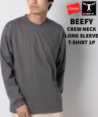 JEANS MATE/ジーンズメイト JEANS MATE 【HANES】BEFFY ビーフィー H5186 ロング スリーブ Tシャツ コットン100% ヘビーウェイト タフで型崩/503545521