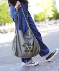 Holiday A.M./ホリデーエーエム Holiday A.M. バッグ トートバッグ トート レディース メンズ フロッキープリント キャンバス 帆布 Holiday A.M./504364886