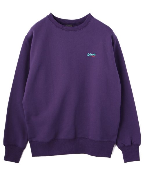 EMB. CREW SWEAT LOGO/刺繍 クルースウェット