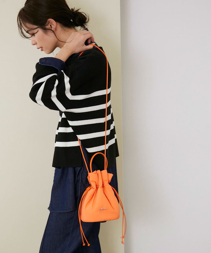 ROSEBUD 巾着バッグ DREAMCOLORDEPOT ROSEBUD 巾着バッグ DREAMCOLORDEPOT