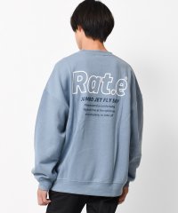 RAT EFFECT/ラット エフェクト RAT EFFECT 裏起毛バックロゴプリントトレーナー/504368757