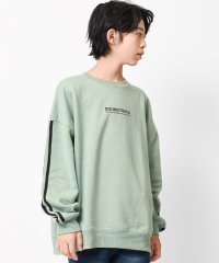 RAT EFFECT/ラット エフェクト RAT EFFECT 裏起毛袖ライントレーナー/504368759