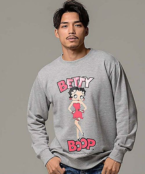 ベティちゃん　BettyBoop スウェット トレーナー　Tシャツ　長袖　051