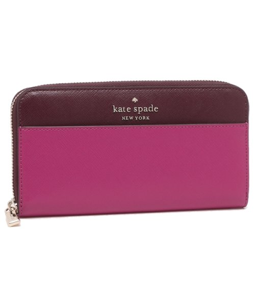 ケイトスペード 長財布 アウトレット レディース Kate Spade Wlr001 673 ピンクマルチ ケイトスペード ニューヨーク Kate Spade New York D Fashion