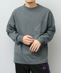 Goodwear/Goodwear グッドウェア USAコットン 袖リブ ポケット付き ロングスリーブTシャツ ロンT 長袖 ビッグシルエット オーバーサイズ ユニセックス/503888437