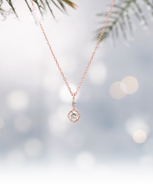 クリスマス限定 K18ピンクゴールド ネックレス 504359956 Canal ４ Canal ４ D Fashion