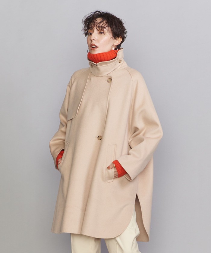 ADORE アドーア ポンチョ 2TONEコート 20AW - arkhoediciones.com