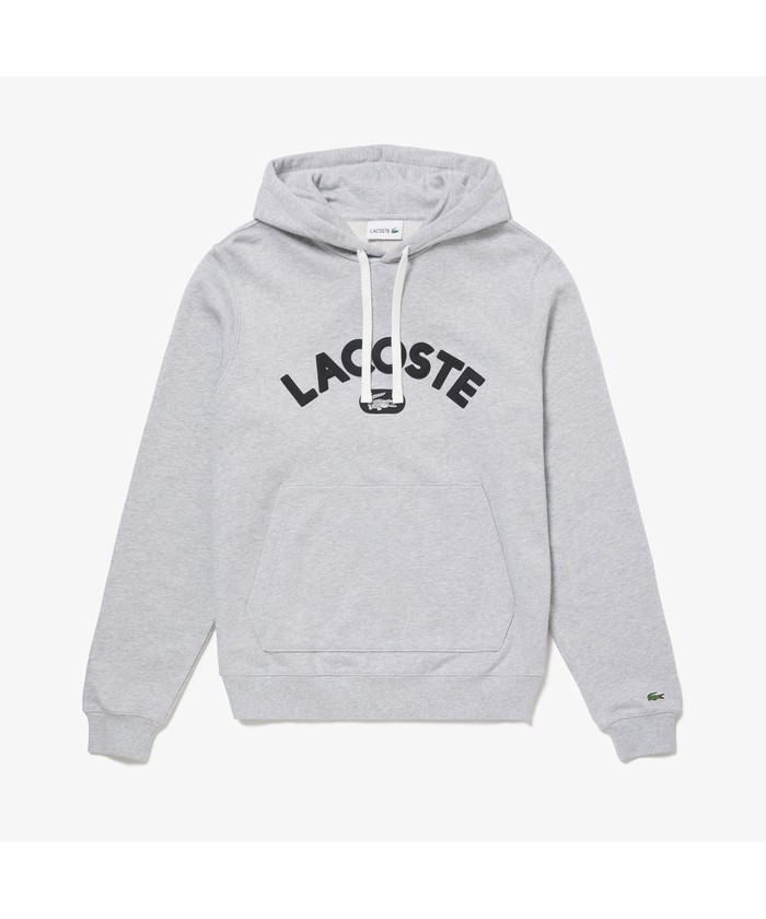 ★LACOSTE★ロゴ プリント フード スウェットシャツ ラコステ LACOSTE ロゴプリントフードスウェットシャツ