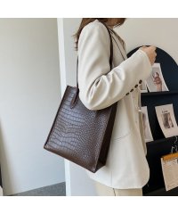 miniministore/トートバッグ ポーチ付き クロコダイル柄/504379377