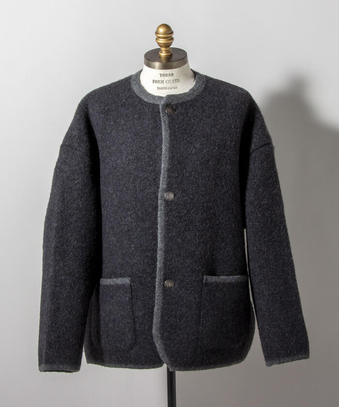 セール】【STAPF/シュタップ】ROUNDNECK TYROLEAN JACKET セール】【STAPF/シュタップ】ROUNDNECK TYROLEAN JACKET