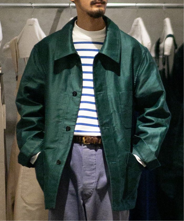 限定商品】ETS.MATERIAUX / マテリオ フレンチワーク カバーオール