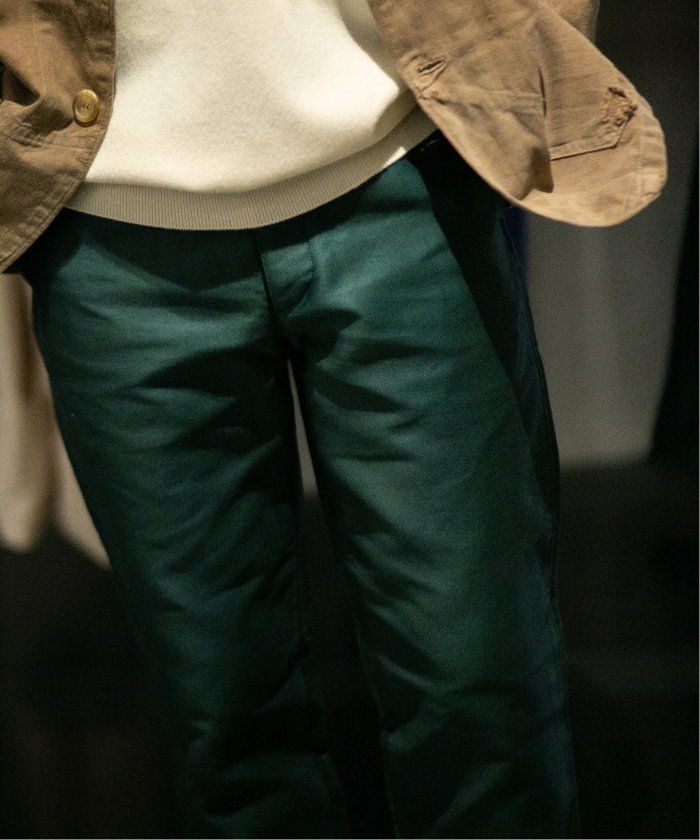 ETS.MATERIAUX / マテリオ フレンチワーク スリムパンツ