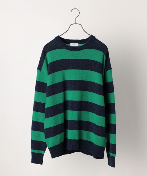 セール 50 Off Ships Any ベーシック ワイドボーダー セーター シップス エニィ メンズ Ships Any Mens D Fashion
