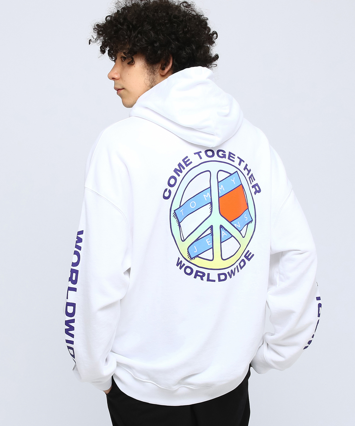セール 40%OFF】【WEB限定】Peaceロゴパーカー(504365347) | トミー
