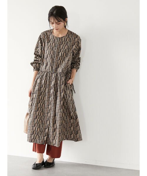 クーポン セール 40 Off 本柄ウエストギャザー綿サテンワンピース クラフトスタンダードブティック Craft Standard Boutique D Fashion クーポン セール 40 Off 本柄ウエストギャザー綿サテンワンピース クラフトスタンダードブティック Craft Standard Boutique D Fashion