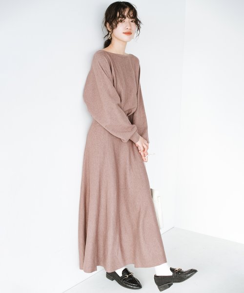 セール 15 Off 着心地は楽ちんなままに 背筋がシャンと伸びた素敵な女性に 素材できちんと見せる着まわし自在のニットアップby Who Made Me ハコ Haco D Fashion