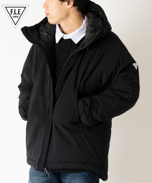 パリコレクション EDWIN】 エドウィン フリー FLE AIR SACK 中綿ジャケット ジャケット・アウター