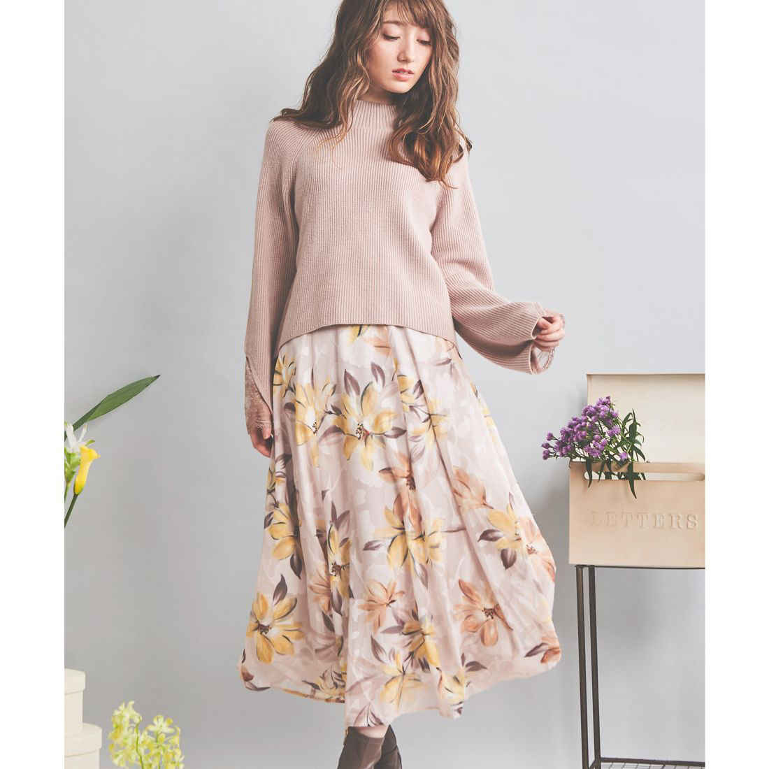 人気特価激安noela カットジャガード花柄スカート サックスブルー アプワイザーリッシ ロングスカート スカート Mer Wlzhoxfrmzpg 13 500円 税込 Onevisionsolutions Com