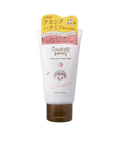 ワンダーハニー とろとろハンドクリーム ピーチコンポート ベキュアハニー Vecua Honey D Fashion