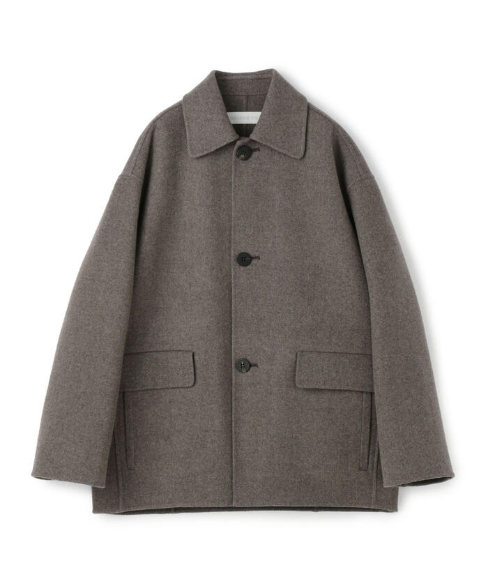 セール 30%OFF】ウールカシミヤメルトン バルカラーショート セール 30%OFF】ウールカシミヤメルトン バルカラーショート