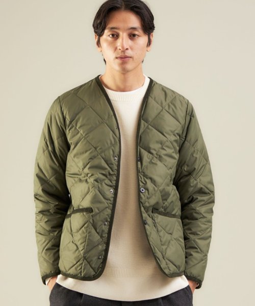 【WEB限定】 ＜ TAION （タイオン）＞ Vネック ダウン ジャケット