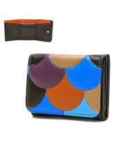 tsumori chisato CARRY/ツモリチサト 財布 tsumori chisato CARRY カラフルスカラップ 三つ折り財布 コンパクト 小銭入れ付き 羊革 ブランド 日本製 57606/504389223