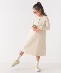 OMNES/【OMNES】キッズ ハニカムストレッチワッフル切り替えヘンリーワンピース/504389954