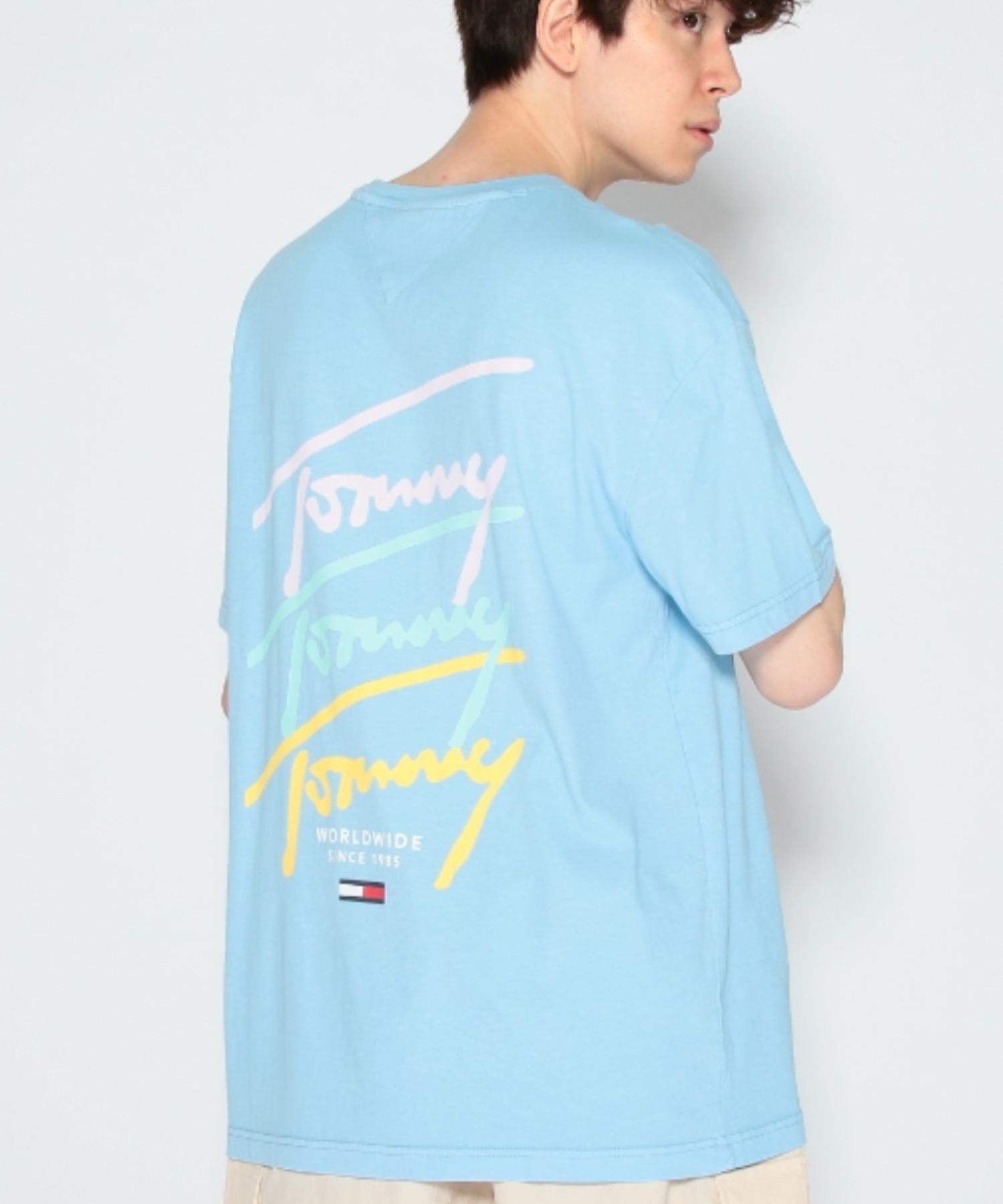 クーポン】【セール 50%OFF】Pastel Collection バックロゴTシャツ 