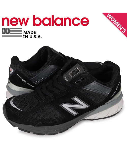 ニューバランス New Balance 990 スニーカー レディース Dワイズ Made In Usa ブラック 黒 W99 ニューバランス Newbalance D Fashion
