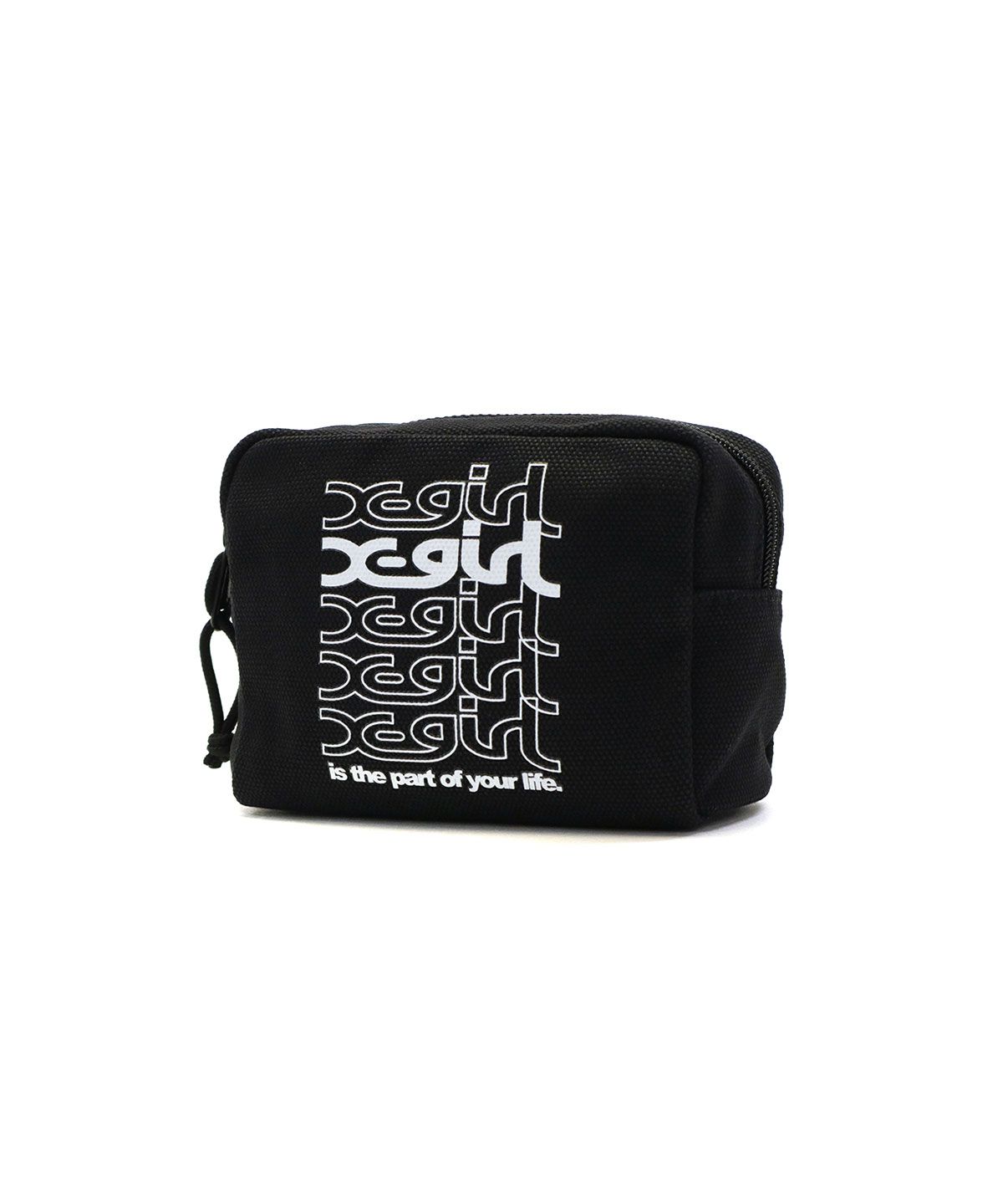 エックスガール ポーチ X－girl REPEAT LOGO CANVAS POUCH 小物入れ