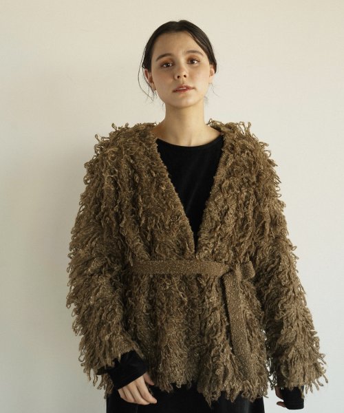 FIKA. Loop knit cardigan