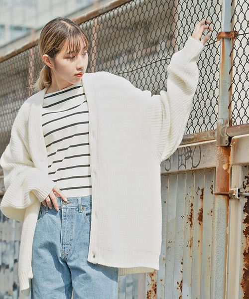 最安値に挑戦! yoke モヘアニット モヘアニットカーディガン - htii
