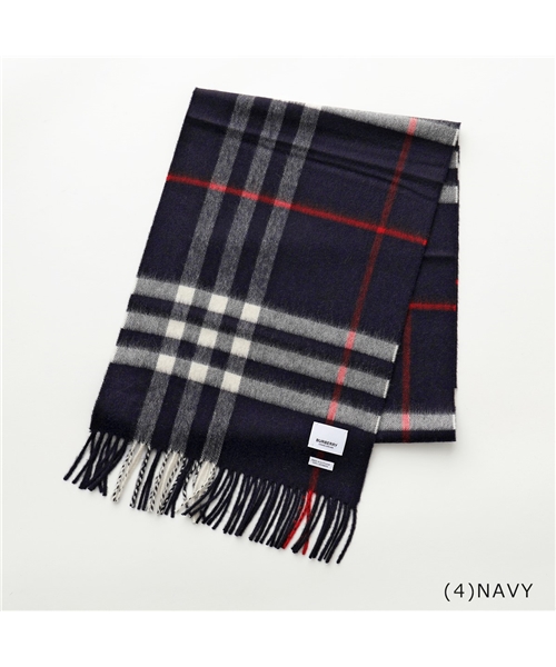 BURBERRY(バーバリー)】GIANT CHECK CASHMERE SCARF GIANT ICON