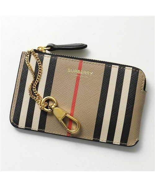 セール】【BURBERRY(バーバリー)】8029616 KELBROOK コインケース カードケース フラグメントケース アイコンストライプ  ARCHIVE－BEIG(504388052) | バーバリー(BURBERRY) - d fashion